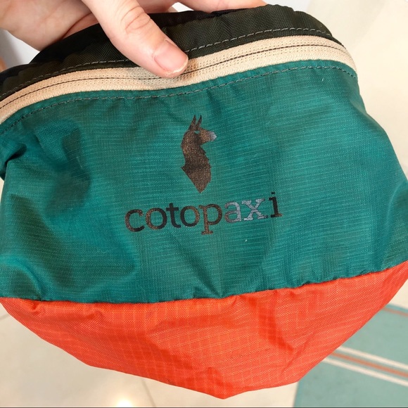 COTOPAXI Bataan 3L Fanny Pack Hip Pack Teal/Black/Orange - Picture 5 of 7